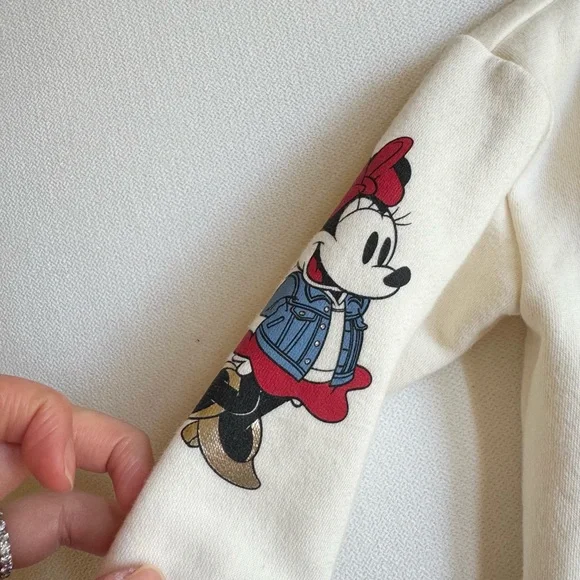 GAP Mickey and Minnie zip up sweater - Picture 4 of 4